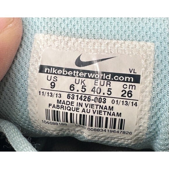 Nike Womens Lunarlon Lunar Forever 2 554895-400 Gray Running Shoes Size 9 - Picture 7 of 7